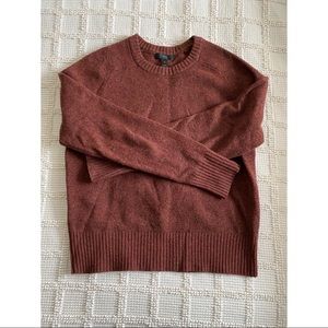 Burnt orange/rust pullover sweater